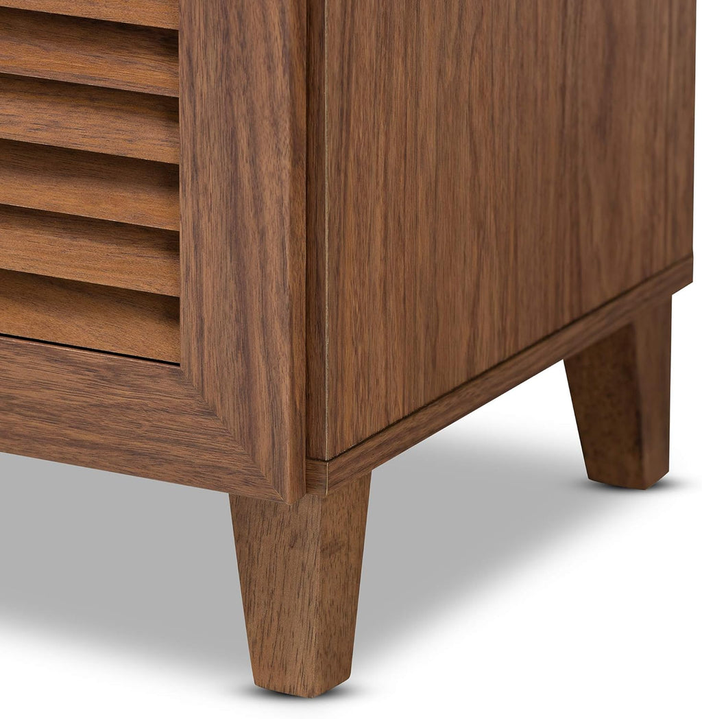 Walnut Shoe Cabinet V66898