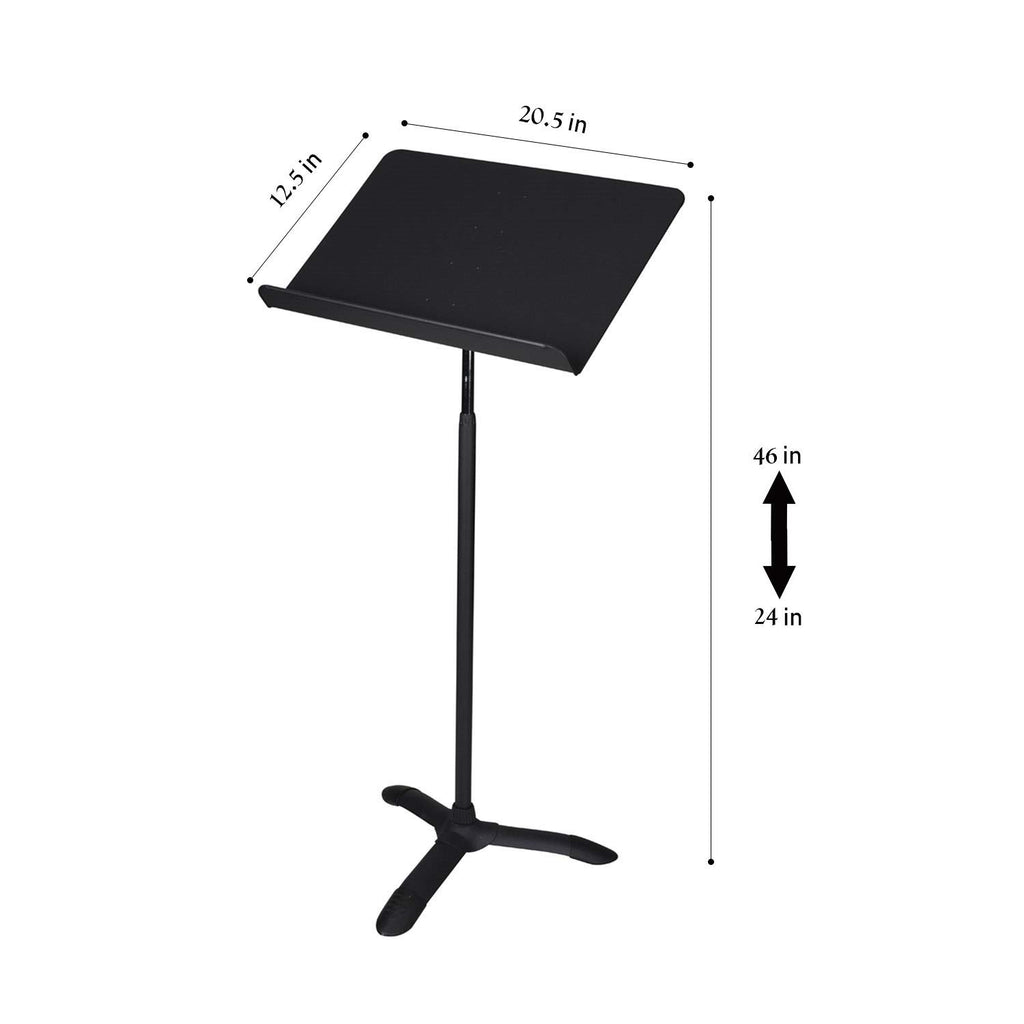 Black Metal Music Sheet Stand Pack of 2 C379