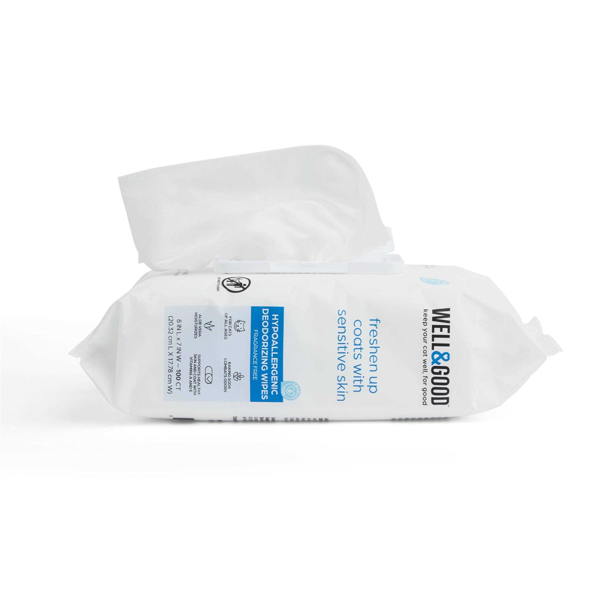 Unscented Hypoallergenic Cat Wipes K787414