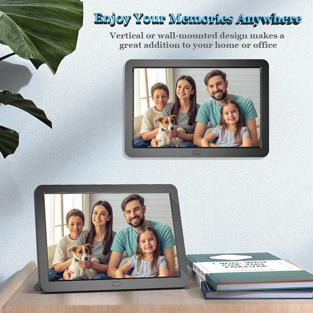 8.1 Inch FHD IPS Digital Photo Frame with Remote Control E93235