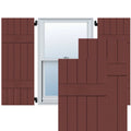 Real Wood Pine Board-n-Batten Shutters T21652