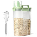 BPA Free Plastic Storage Container with Pourable Spout and Measuring Cup N28352