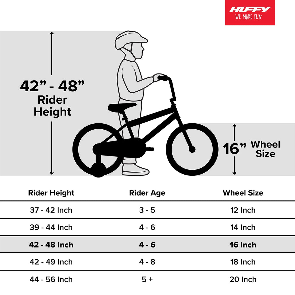 16 in. Kids Bike Red Q30109