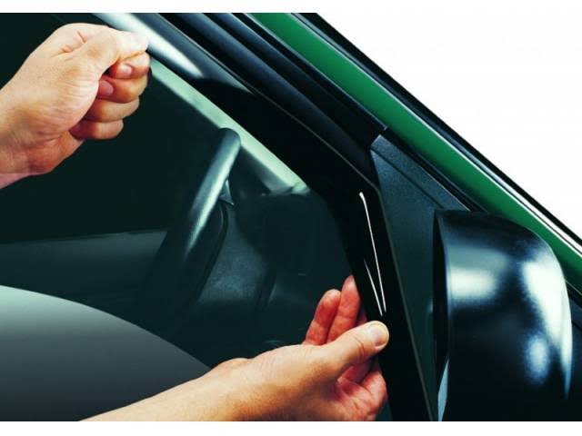 Slimline In-Channel Window Visors Q36605