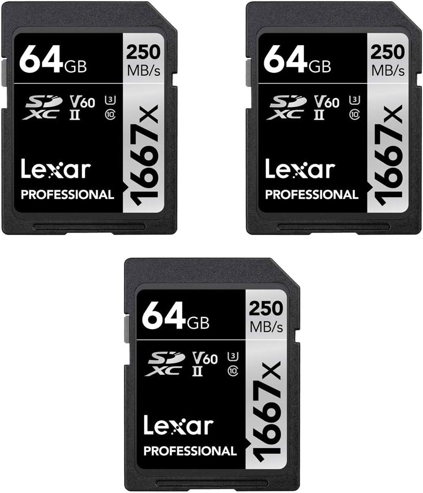 64GB SDHC/SDXC UHS-II Memory Card 2 Pack G778003