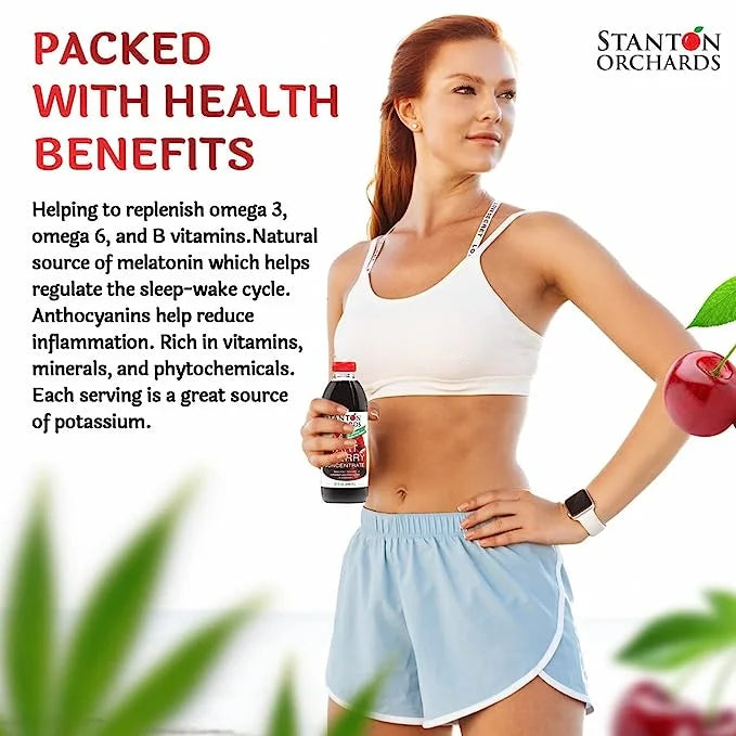Tart Cherry Montmorency Concentrate Juice 12 Pack 16 FL Oz W39175