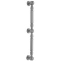 60x22 Smooth Straight Grab Bar with Finials U828