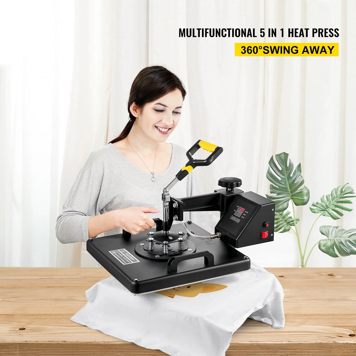 12 x 15 inch 5 in 1 Heat Press Machine U588991