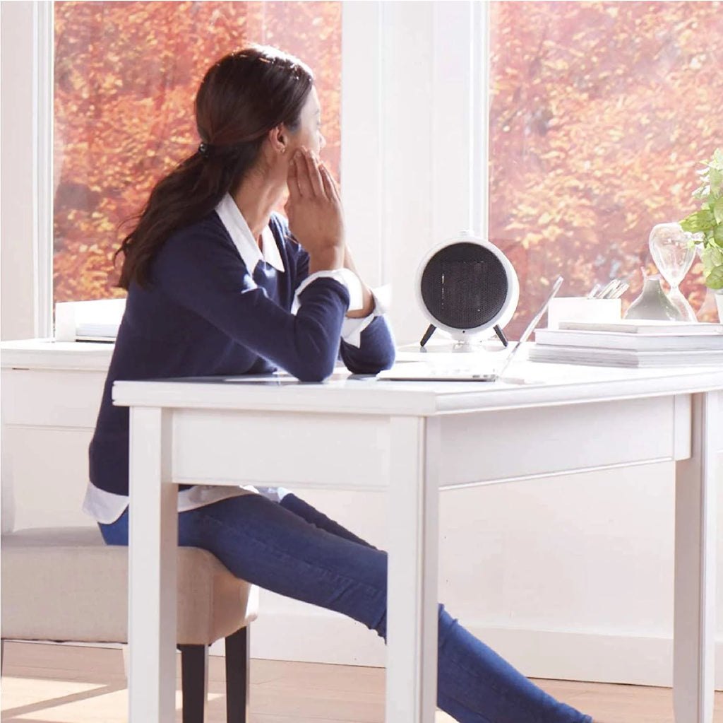 Ceramic White Portable Space Saving Heater L15170
