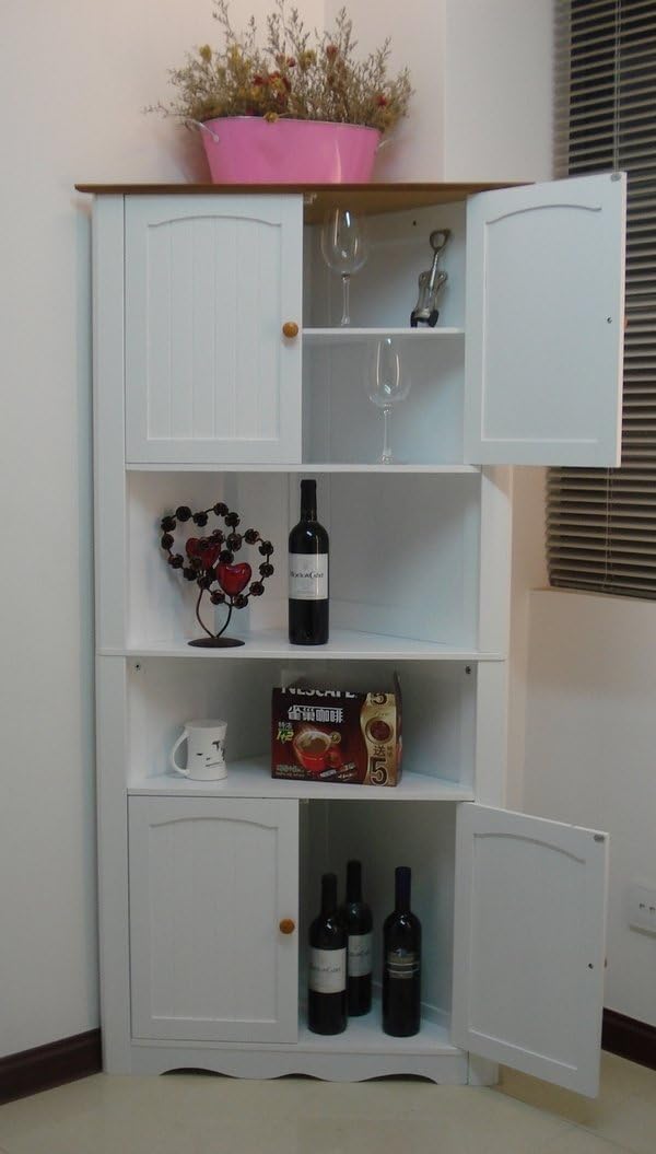 White Corner Cabinet M585626