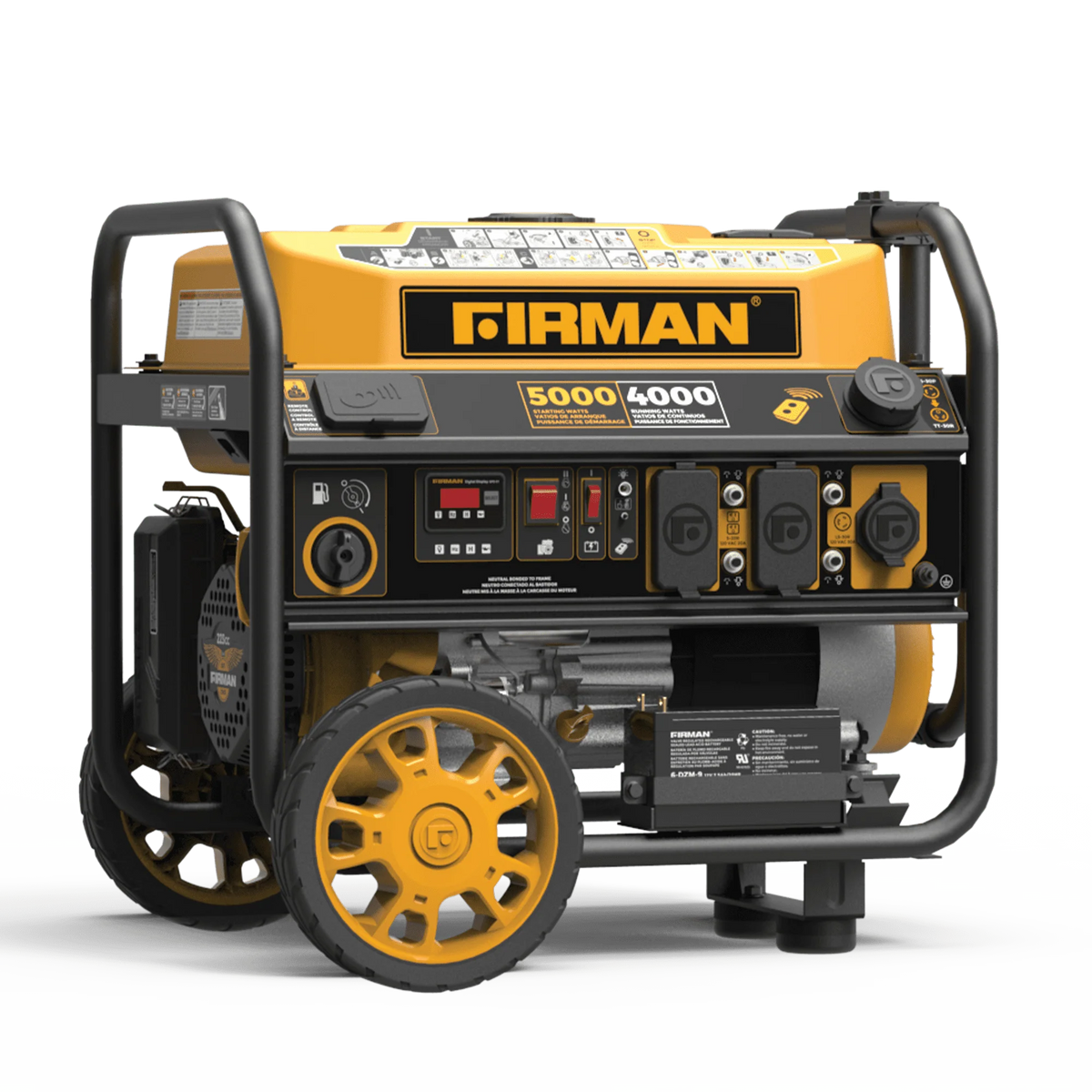 5000/4000 Watt Remote Start Portable Generator T68209
