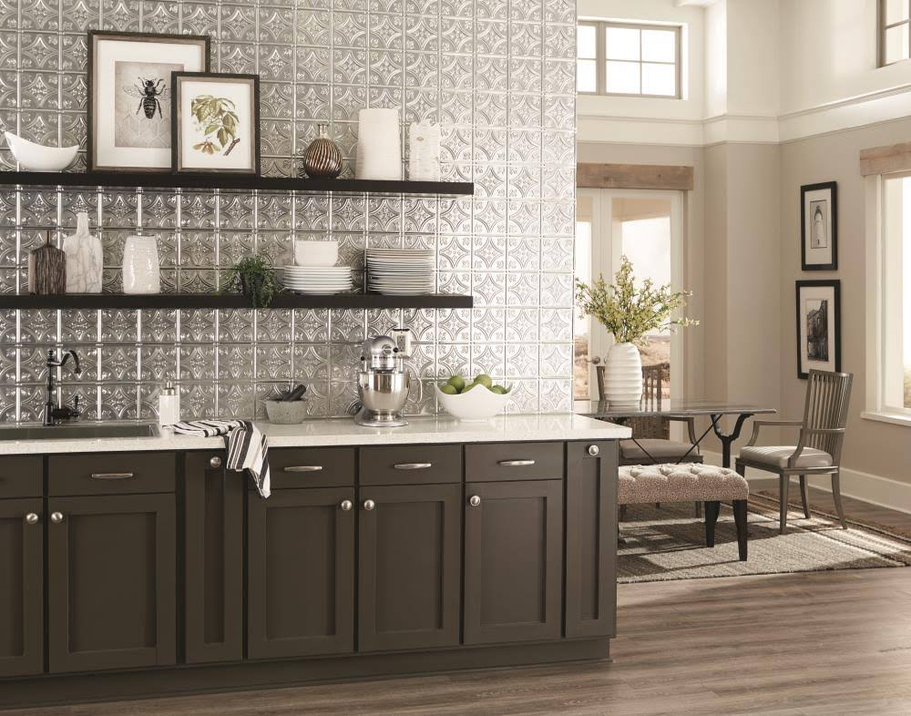 Stainless Steel Backsplash Panels J2596