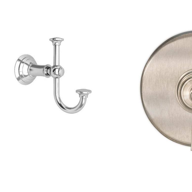 Satin Nickel Double Robe Hook O615285