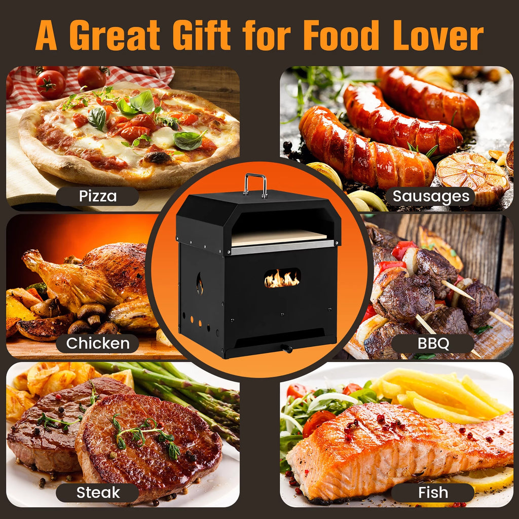4-in-1 Wood Fired Pizza Oven F647