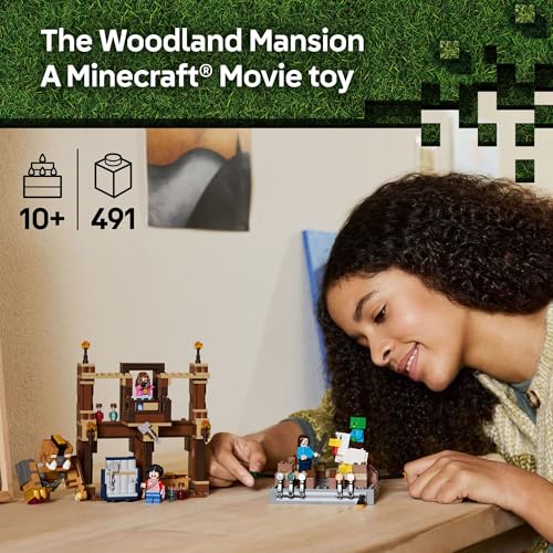 LEGO Minecraft Woodland Mansion Fighting Ring Building Toy for Kids Age 10+ Y815505