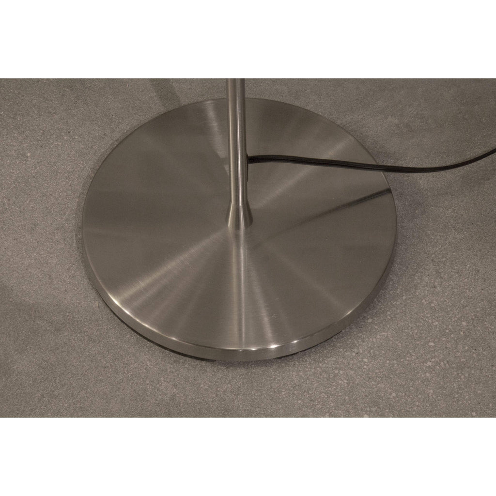 Brushed Steel Metal 300W Torchiere D561