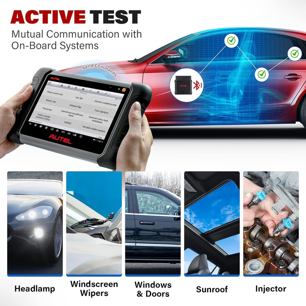 TPMS Diagnostic Scanner with Bi-Directional Control J8252