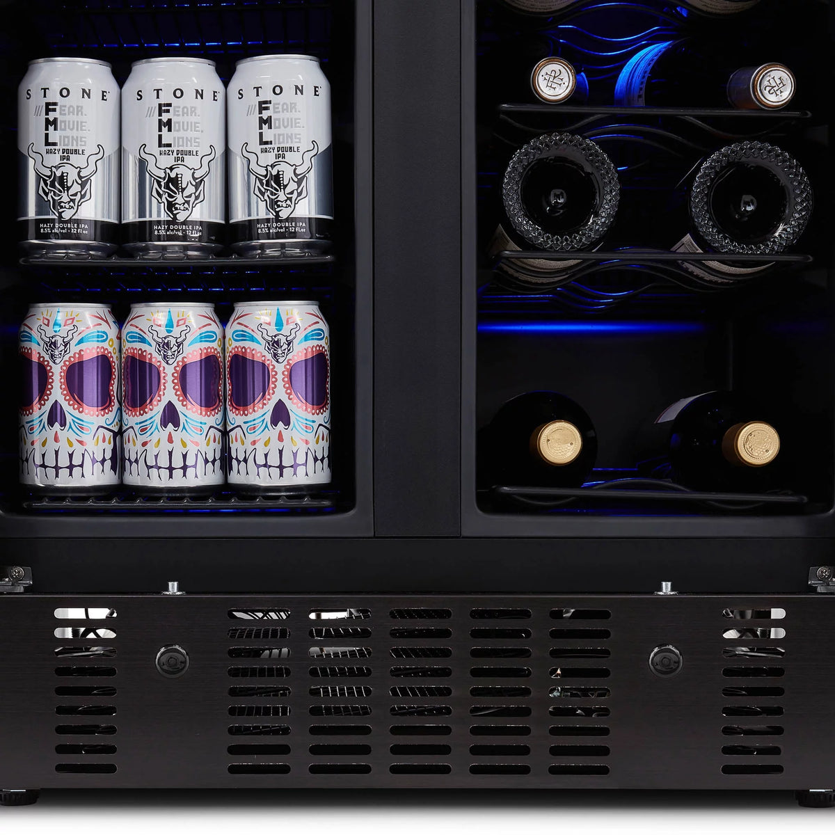 24" Dual Zone Wine Cooler & Mini Fridge A109893