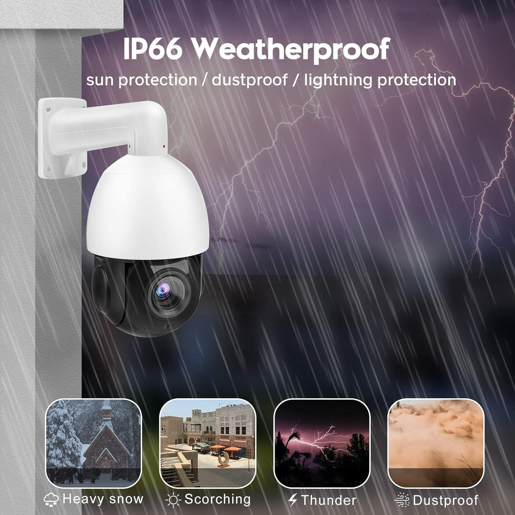 5MP PoE PTZ Security Camera with 18x Optical Zoom Z1065