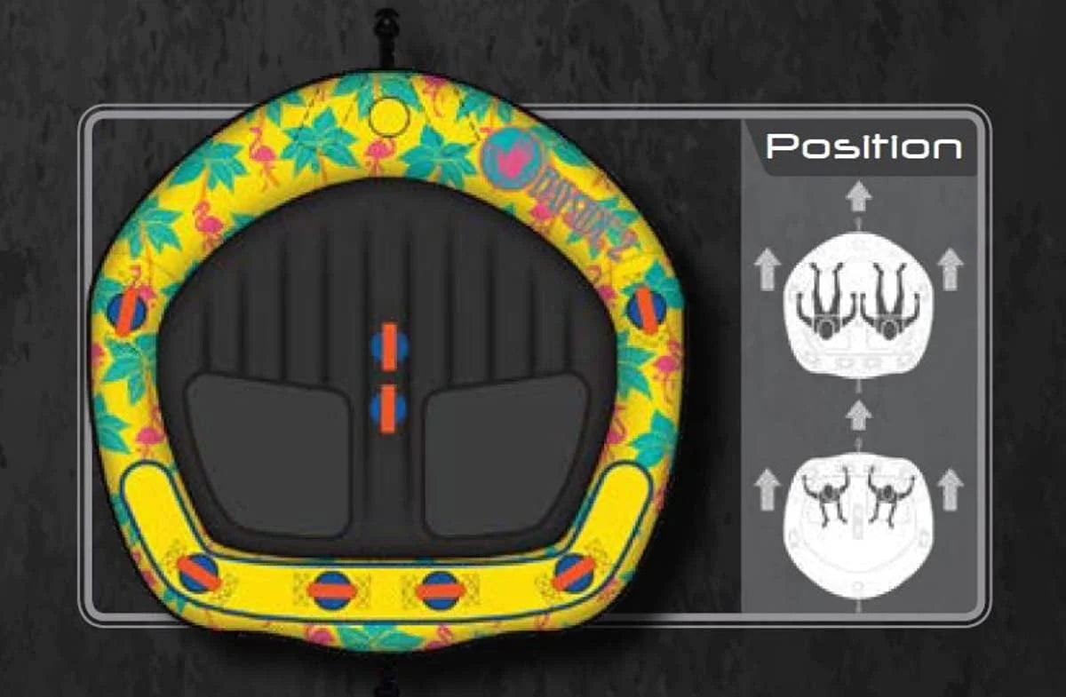 2 Person Inflatable Towable J3749