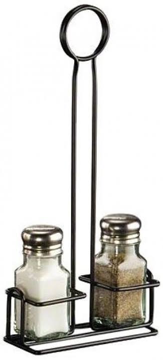 12" Black Salt and Pepper Rack G9269