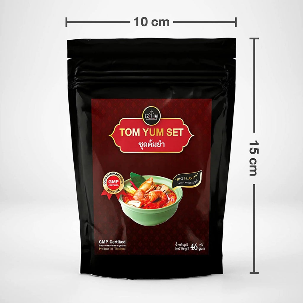 Tom Yum Instant Powder Set Chili Paste Sauce Dried Herbs B435143