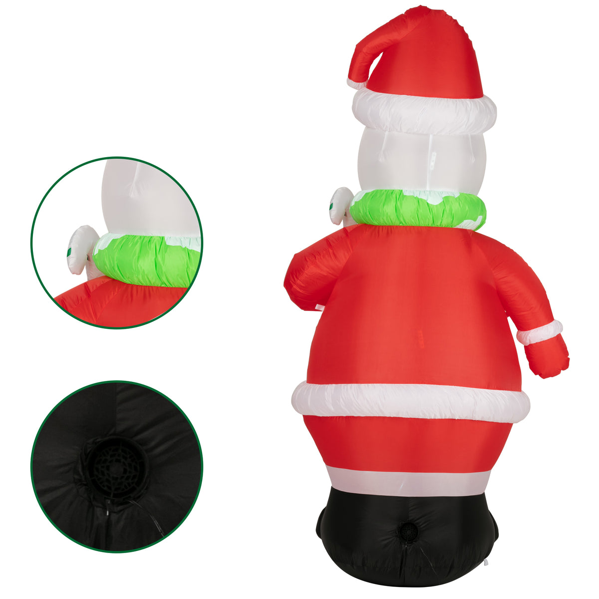 7ft Christmas Inflatables Snowman Outdoor Yard Decorations Y403