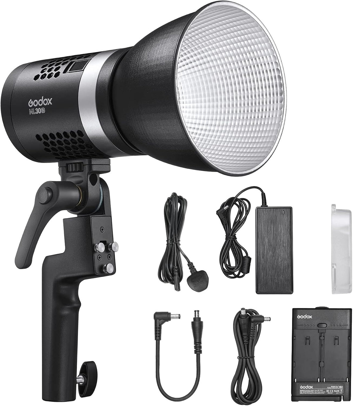 Bi-Color LED Video Light, 2800K-6500K, CRI 96+ TLCI 97+ R184