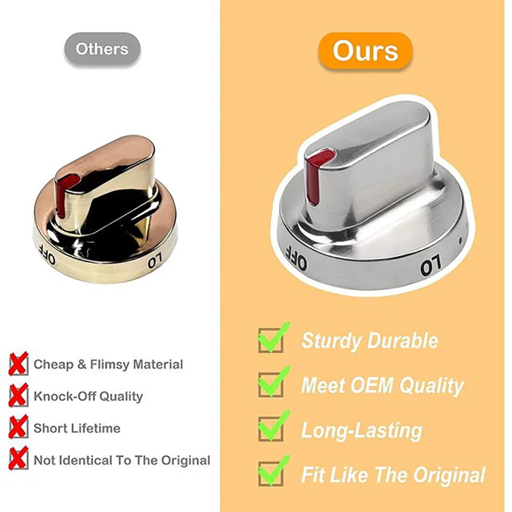 5 Pcs Dial Gas Stove Control Knob A910015