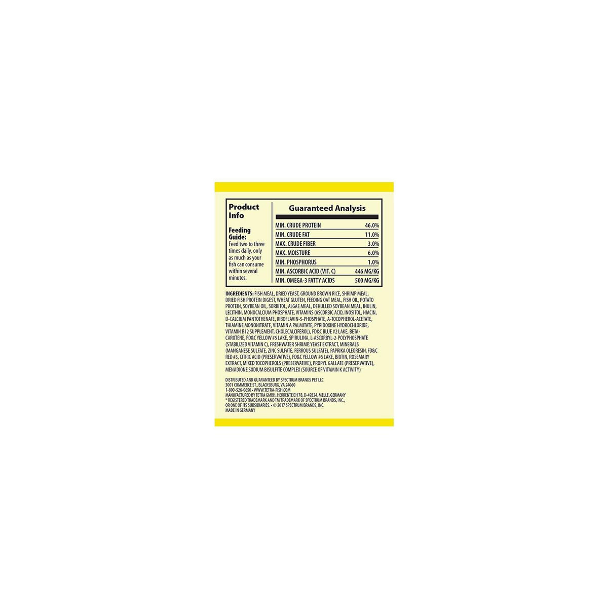 Tropical Flakes Fish Food M1934