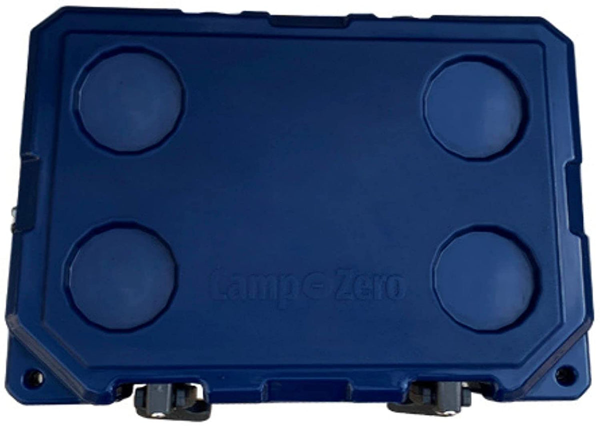 Navy Blue 21.13 qt. Cooler with Four Molded-in Cup Holders I930