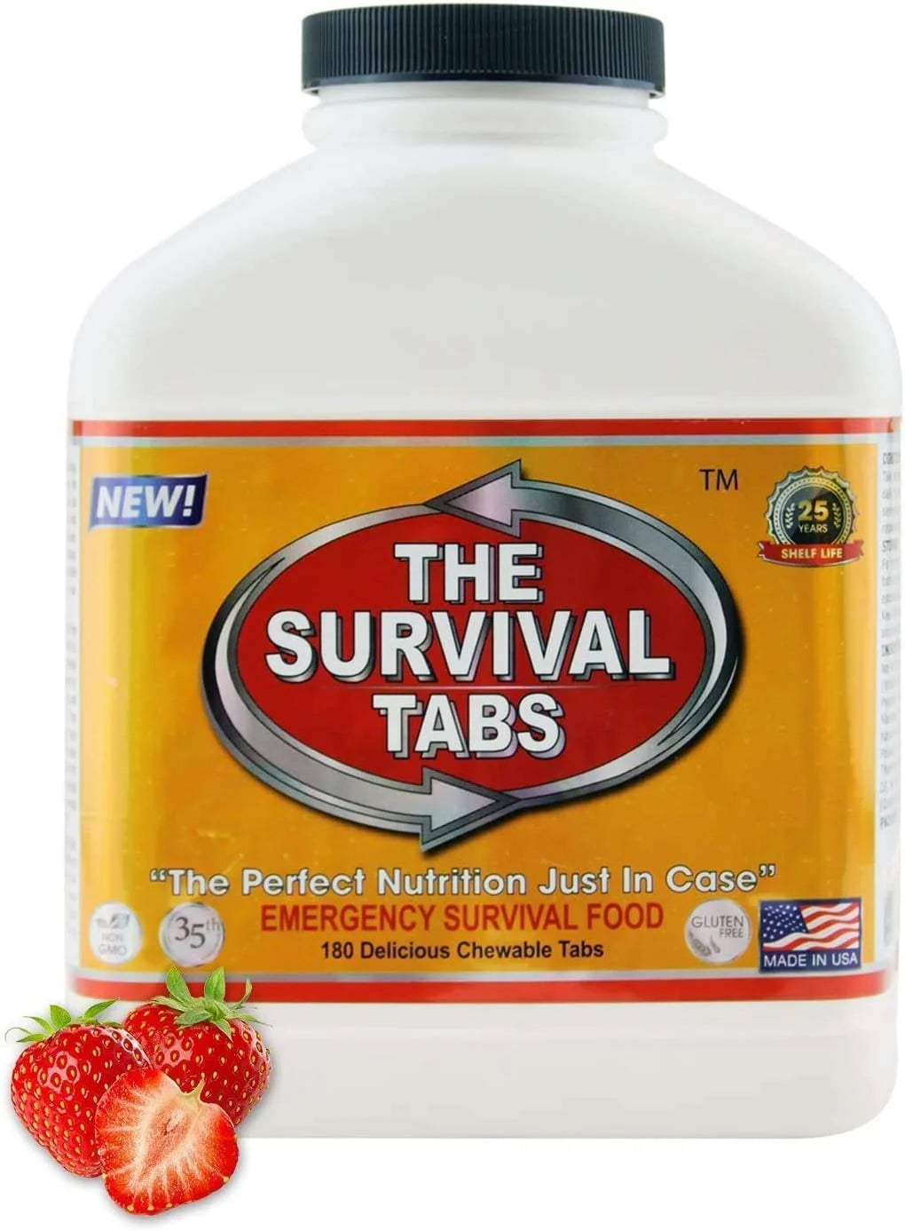 180 Tablets Strawberry Survival Ration N24395