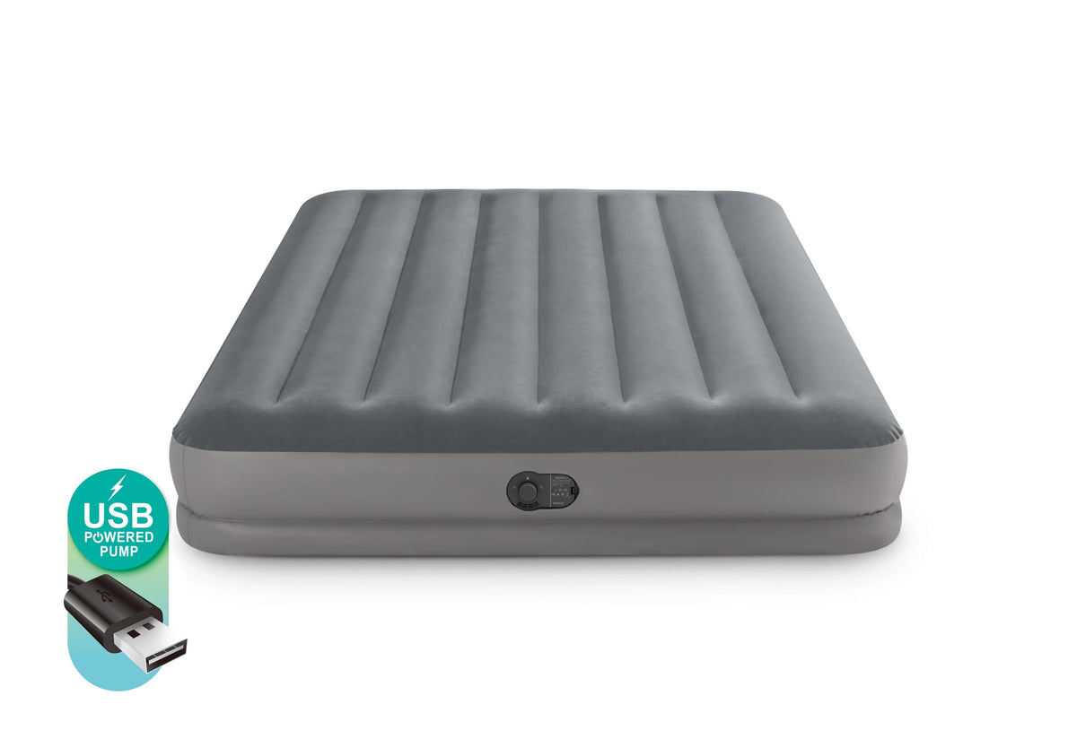 Queen Air Mattress Bed with USB Pump U3977
