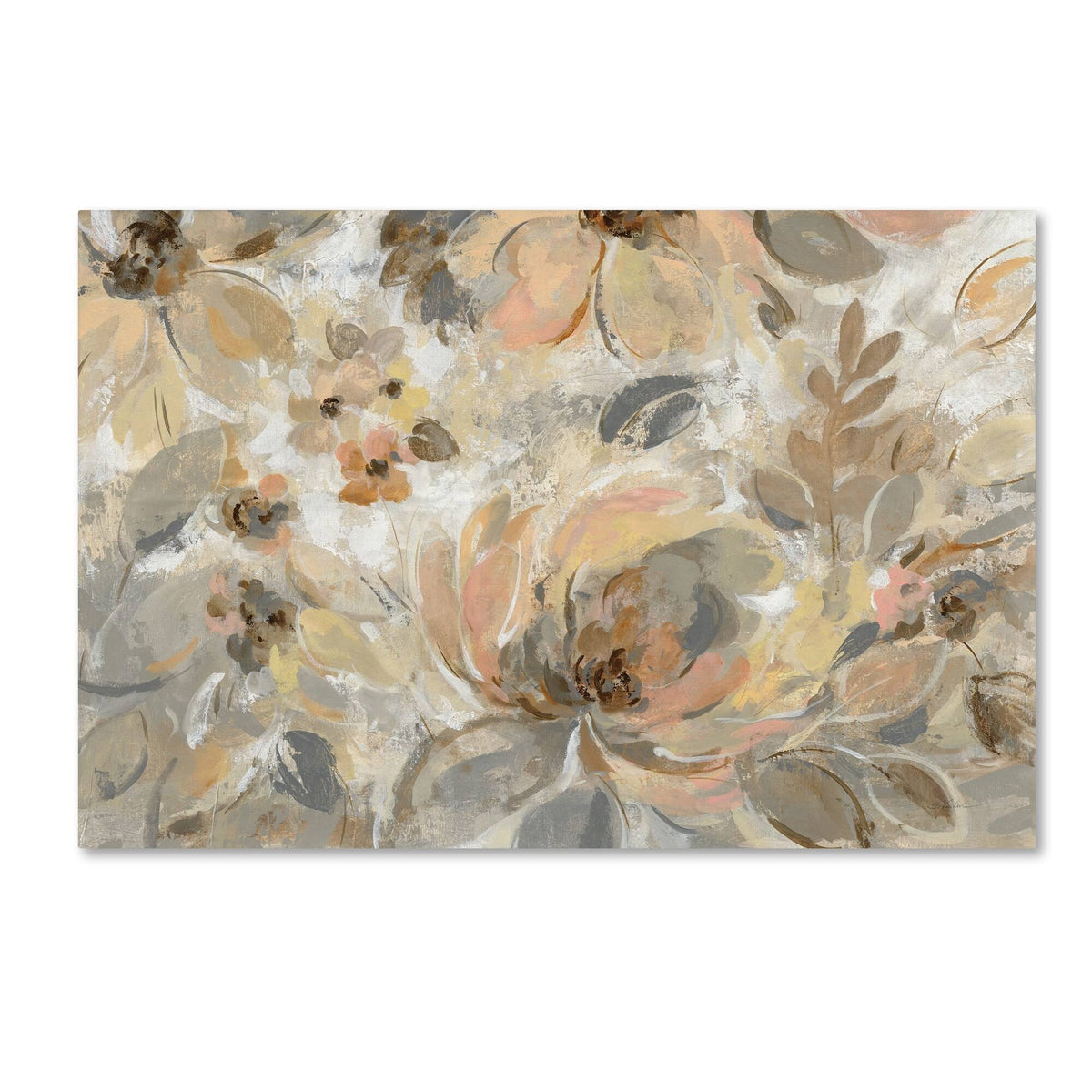 Ivory Floral Art G909128