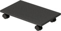 Rustic Brown CPU Stand with 4 Caster Wheels B798845