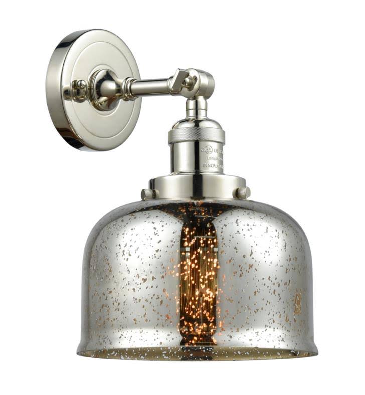 Large Bell 1 Light Sconce (Brass) S3805