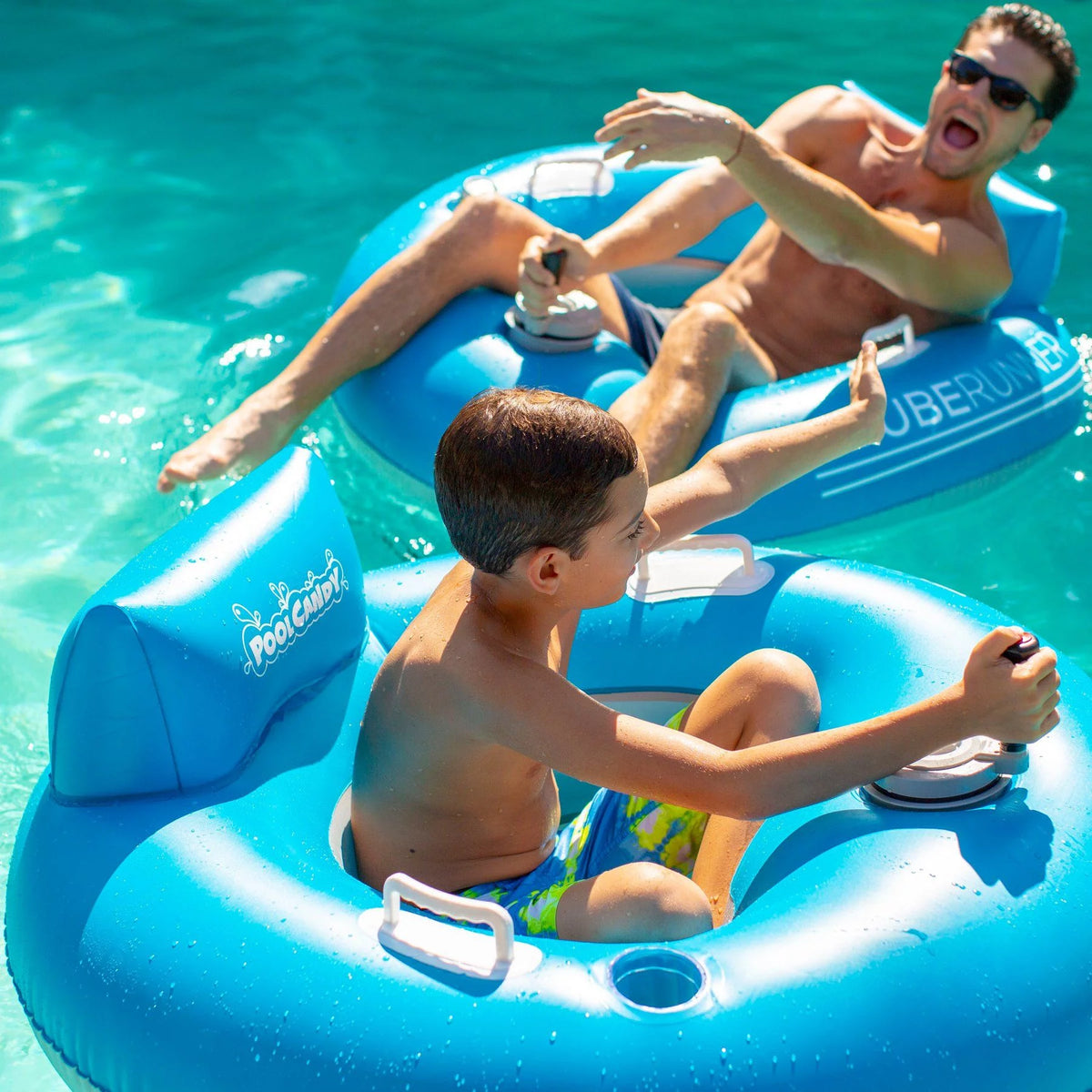 Motorized Pool Tube with Built-In Throttle T50511