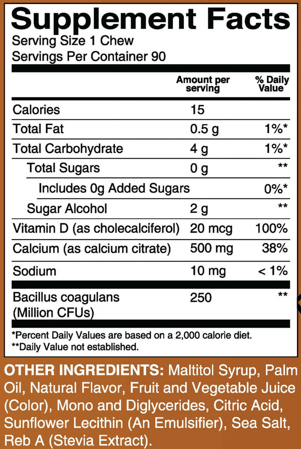 Chewable Bariatric Multivitamin 1-Month Supply Z76768