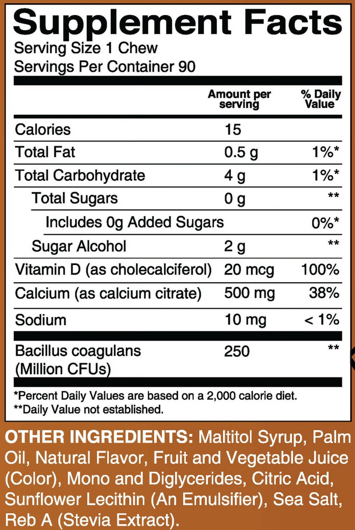 Chewable Bariatric Multivitamin 1-Month Supply Z76768