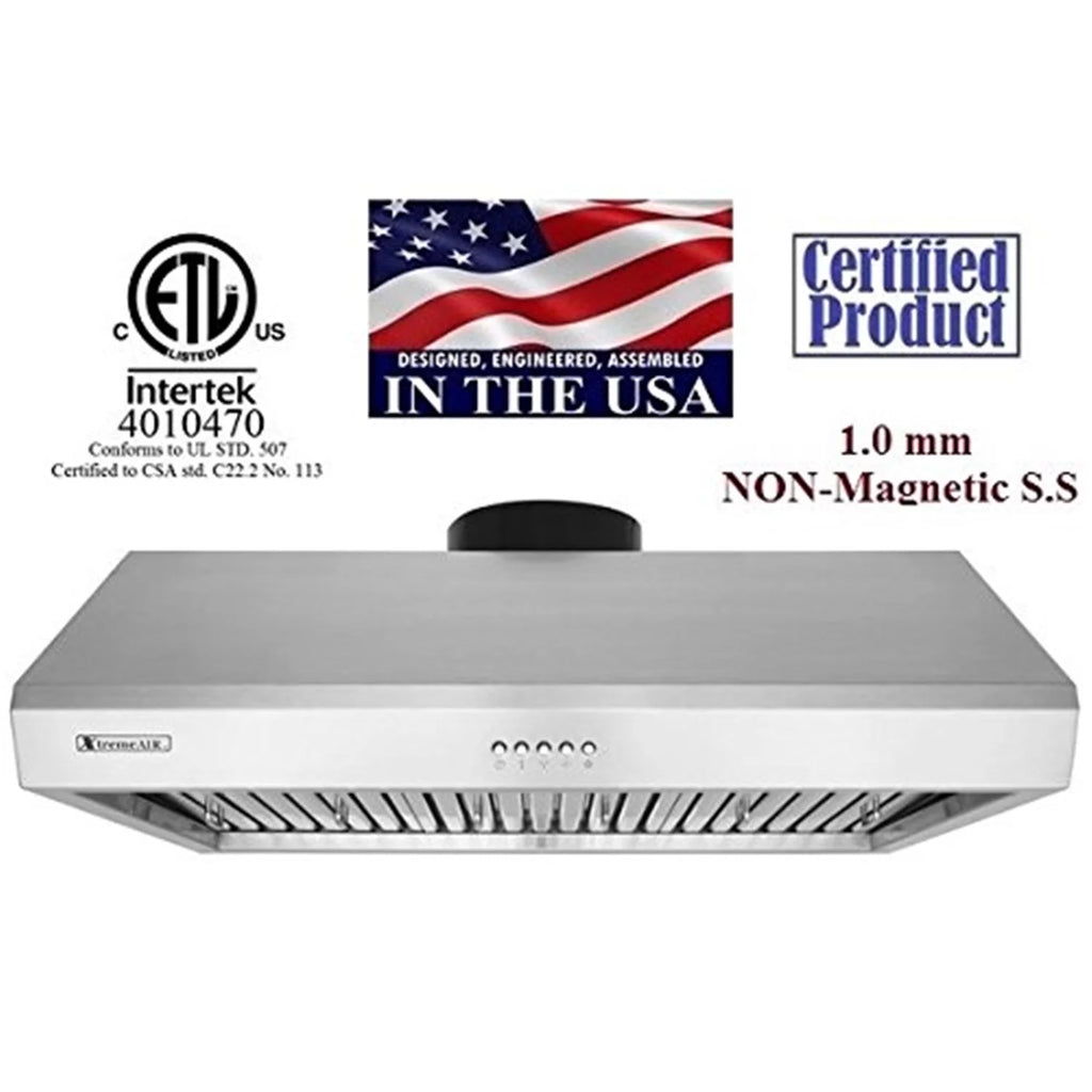 Non-Magnetic Under Cabinet Hood X157