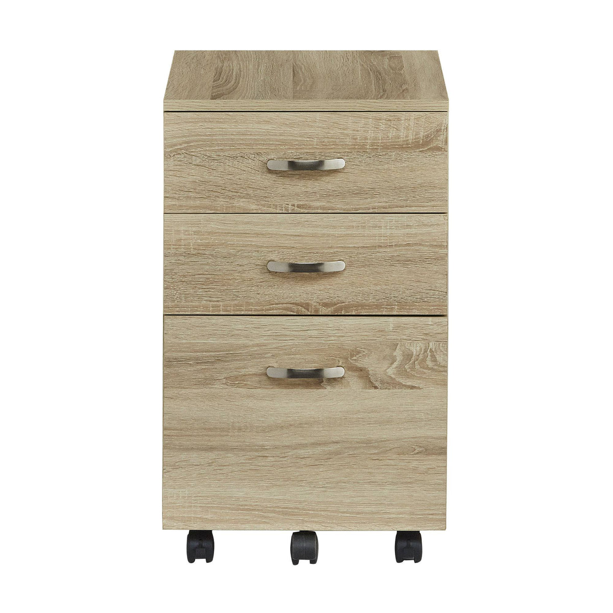 Natural Mobile Filing Cabinet H19703