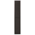 Brown 15x71 Louver Shutter Pair (Vinyl) H36260