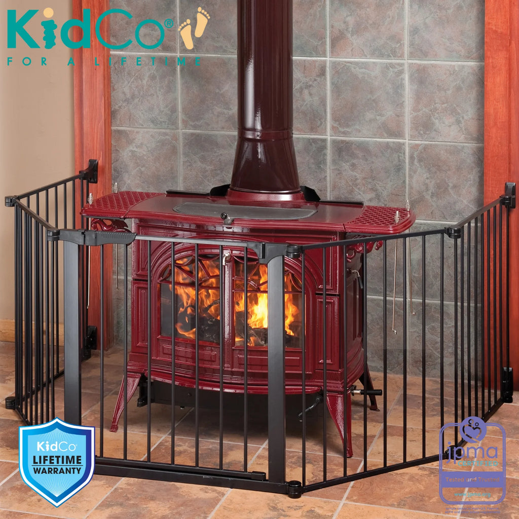 Black Auto Close Baby Gate G249