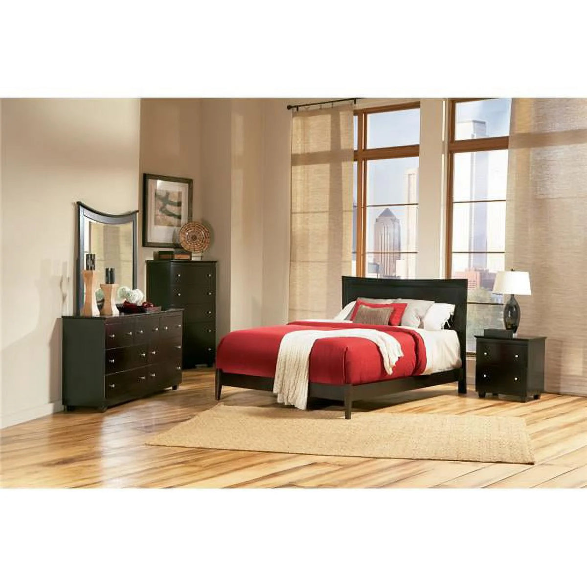 Queen Size Espresso Bed R391837