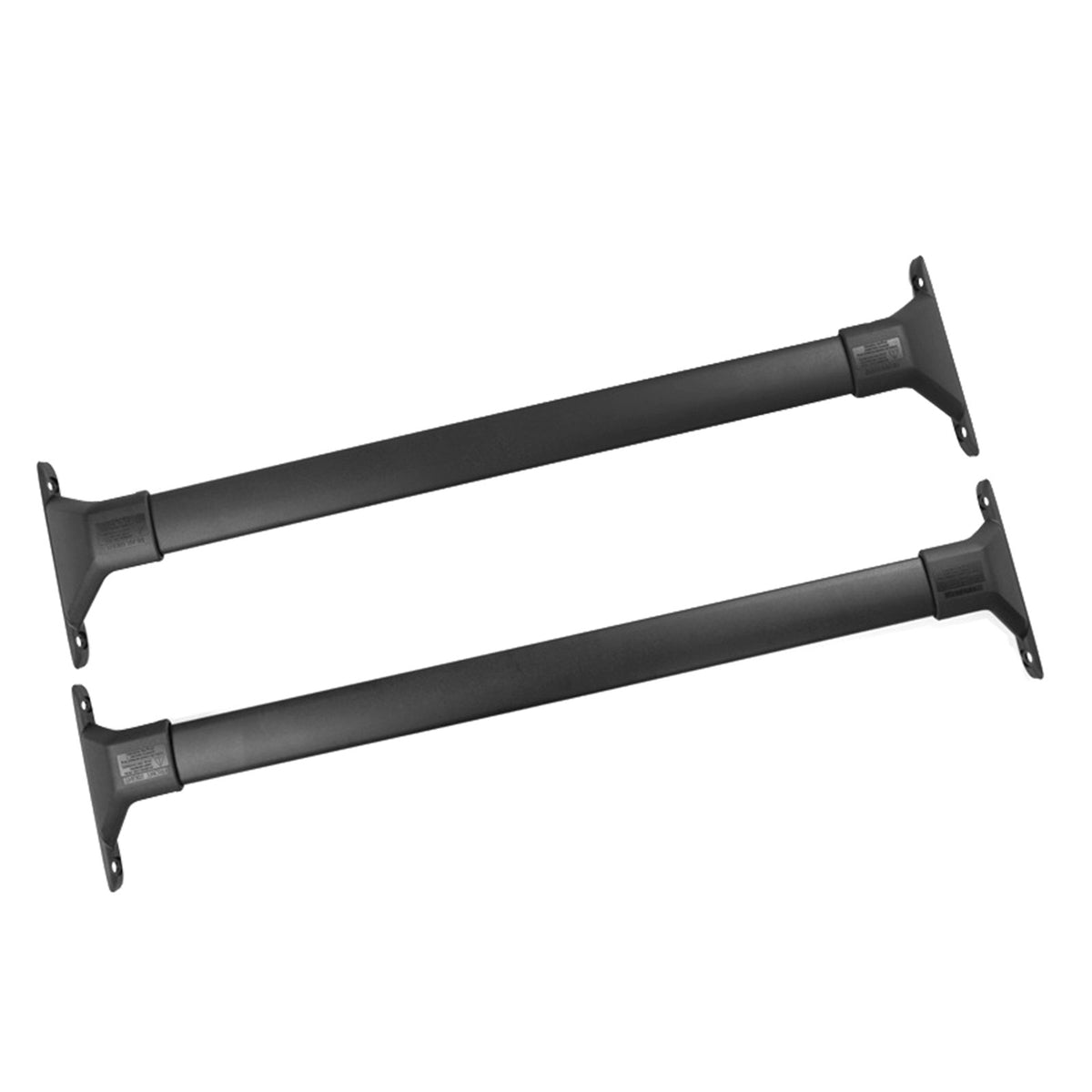 Black Aluminum Roof Rack Cross Bar Cargo Carrier 2PCS T4302