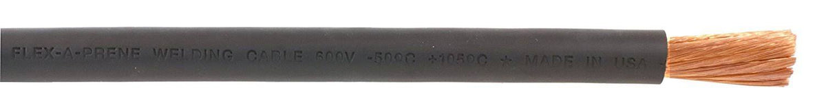 25 Feet Black Welding Cable C16863