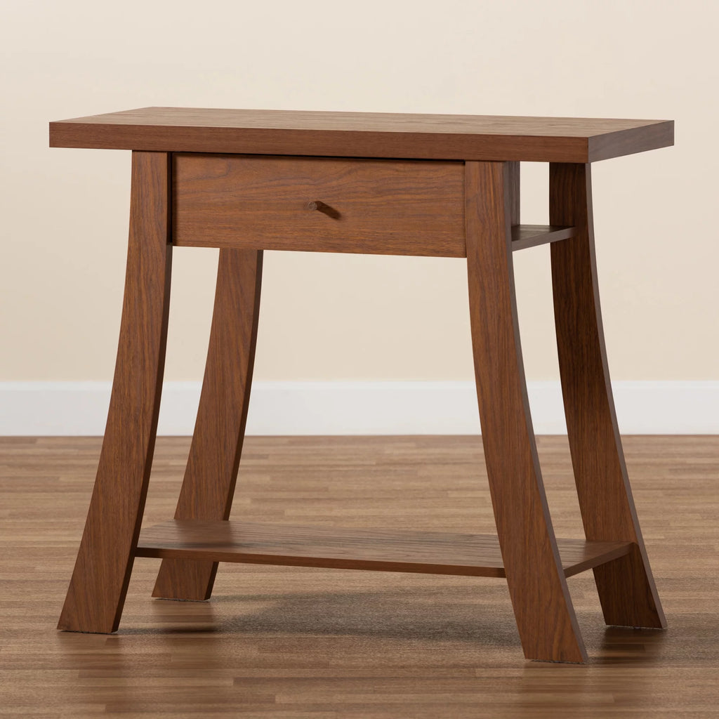 Modern Wood 1 Drawer Console Table O5536