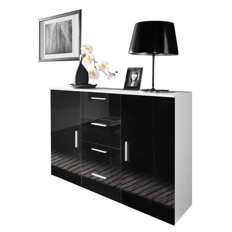 White Sideboard D849
