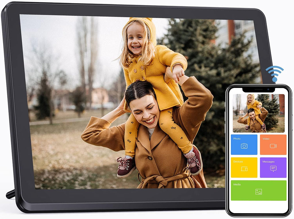 8.1 Inch FHD IPS Digital Photo Frame with Remote Control E93235