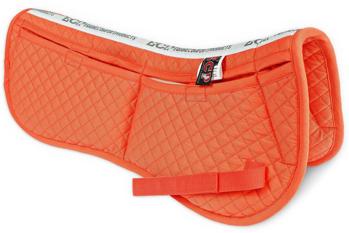 Correction Half Saddle Pad, Coral Orange J955764